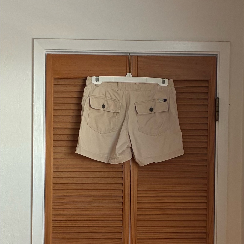 Guess Chinos Khaki Women's Shorts - Picture 2 of 8